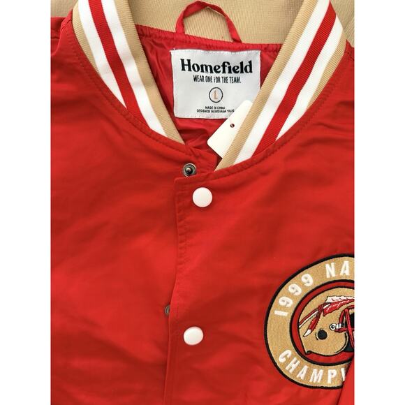 Florida State Seminoles Jacket FSU Bomber Jacket Football Jacket New Size Large - Picture 4 of 9